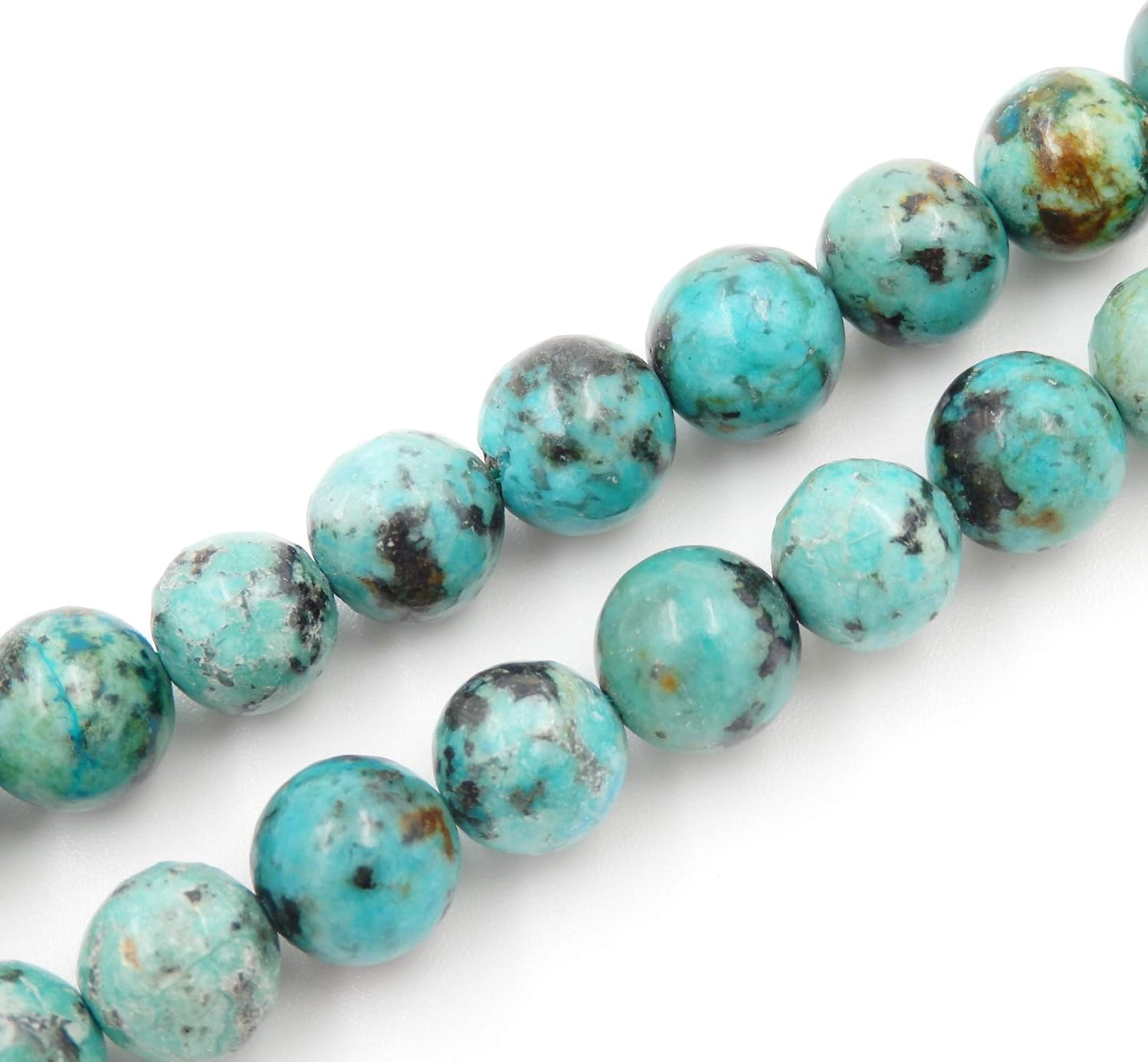 Cuentas de piedras preciosas de primera calidad para la fabricación de joyas, cuentas de piedra natural preciosa al por mayor, 2 hebras de cuentas
