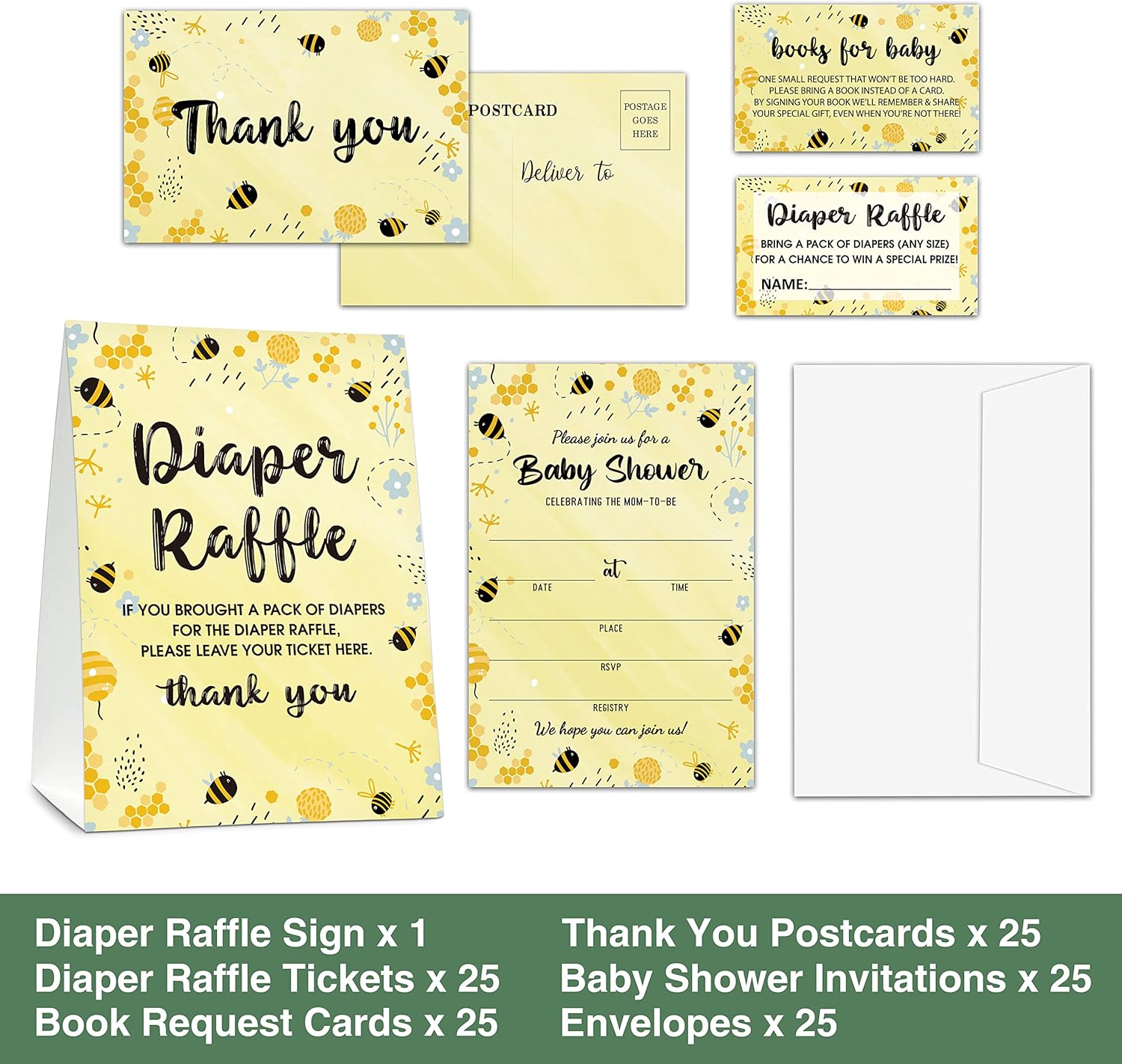 Juego de baby shower – Tarjetas de juego de baby shower – Decoración de suministros de recuerdo de fiesta de baby shower (04)