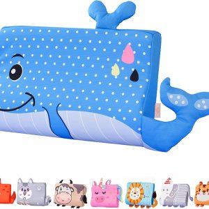 LovXtra, Almohada para niños pequeños para dormir. Almohada suave y pequeña de espuma viscoelástica transpirable para cama infantil. Funda de LovXtra, Almohada para niños pequeños para dormir. Almohada suave y pequeña de espuma viscoelástica transpirable para cama infantil. Funda de