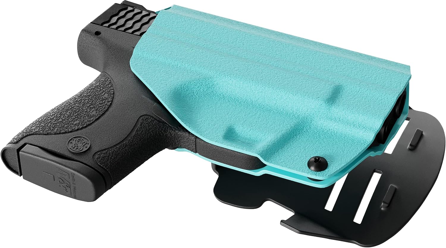 We The People Holsters – Aqua – Cinturón exterior abierto – Funda OWB Kydex – Paseoinclinaciónretención ajustable