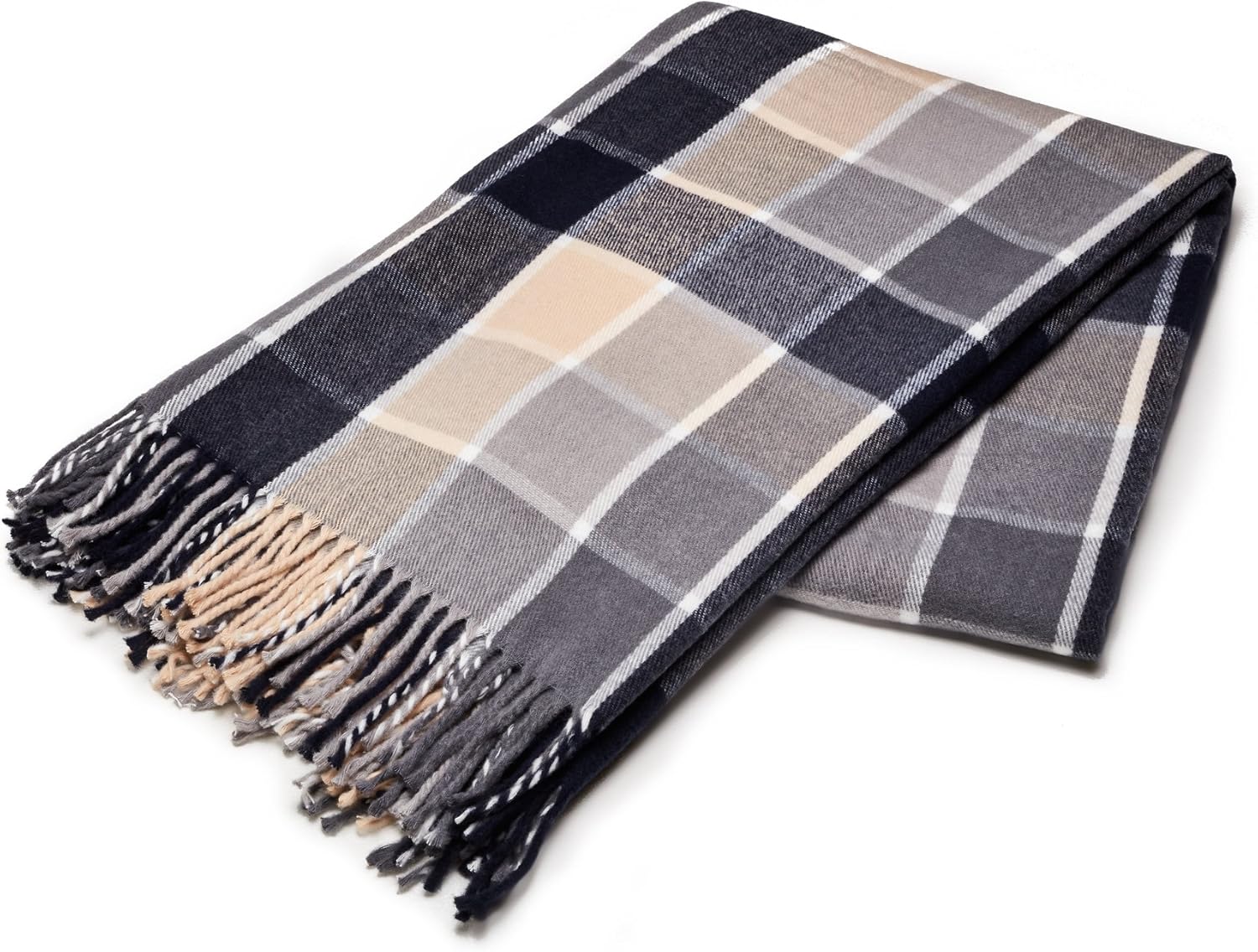 Arus – Highlands Collection – Manta turca con diseño de cuadros escoceses