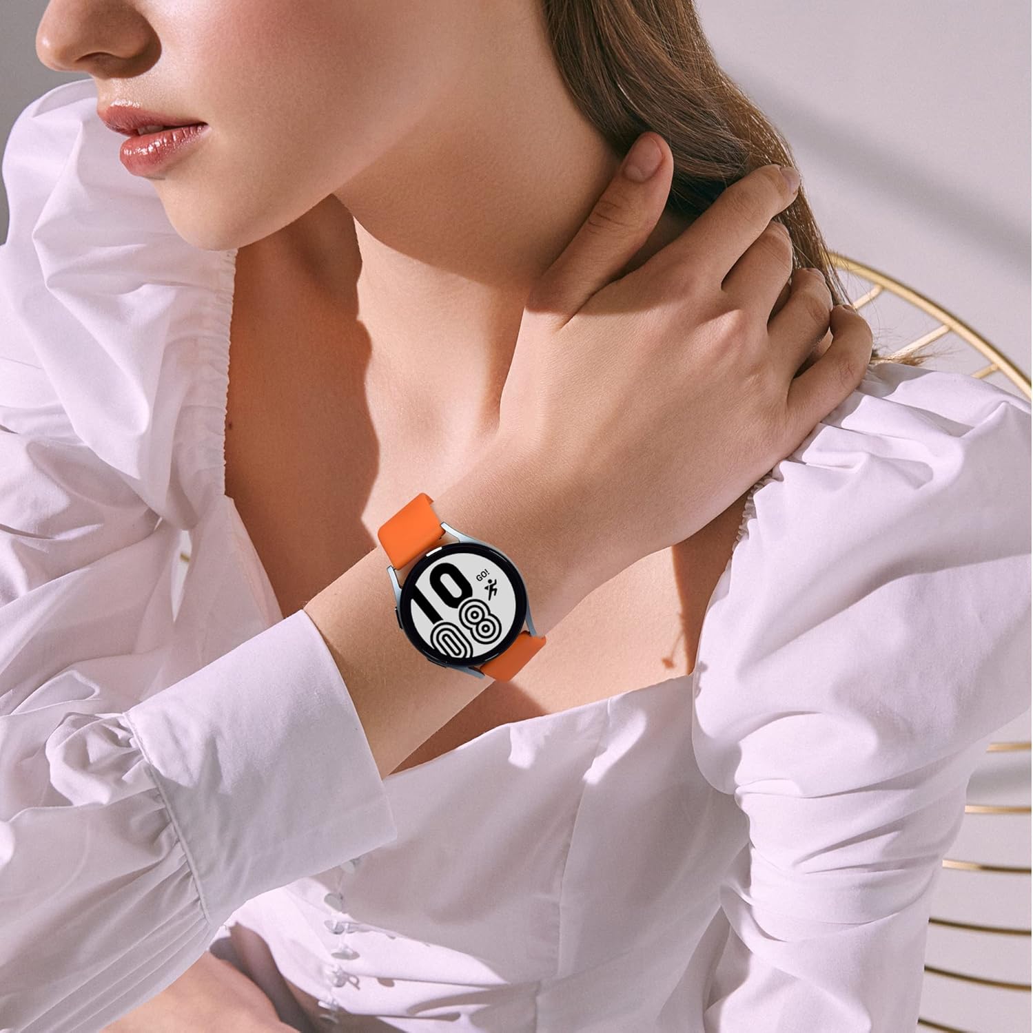 Correa de 0.78 pulgadas compatible con Samsung Galaxy Watch 4Galaxy Watch 4 ClassicGalaxy Watch Active 2ActiveGalaxy Watch 3 de 1.614 pulgadasGalaxy