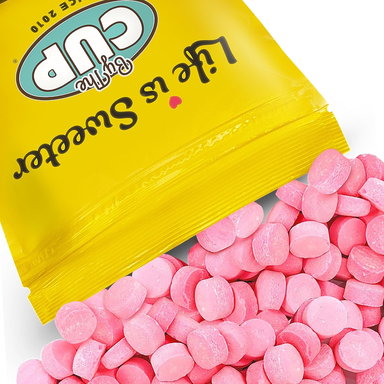Mentas de Canadá con verde invernal rosa, bolsa By The Cup de 1.5 libras