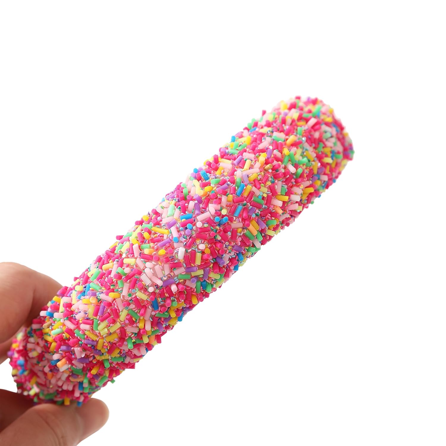 Somlatrecy Diadema de chispas para mujer, diseño de bloques de color, bandas anchas para el cabello a la moda, gruesas y acolchadas, accesorios para