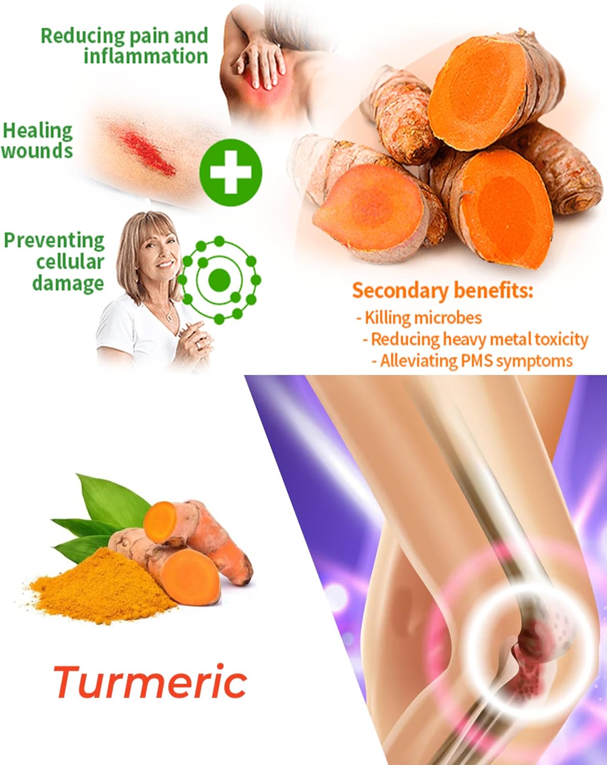 60 cápsulas veganas activador NRF2  Suplementos antioxidantes, lucha para reducir el estrés oxidativo en un 40% en 30 días, mezcla de 5 ingredientes