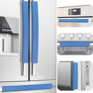 MRKG Juego de 6 fundas para manija de puerta de refrigerador, talla única, mantiene tu aparato de cocina limpio de manchas, goteo, manchas de MRKG Juego de 6 fundas para manija de puerta de refrigerador, talla única, mantiene tu aparato de cocina limpio de manchas, goteo, manchas de
