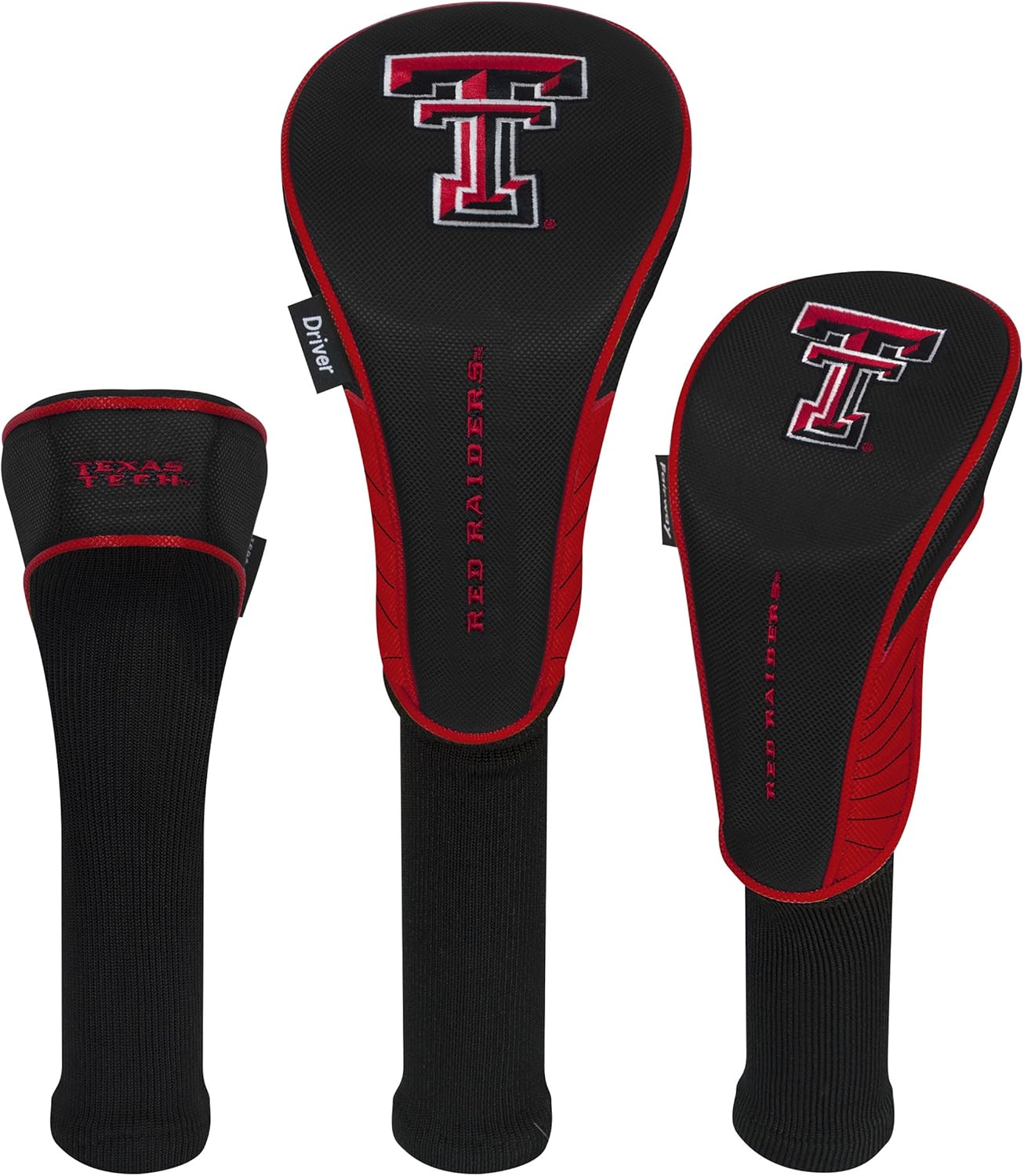 Collegiate juego de tres protectores de palos de golf