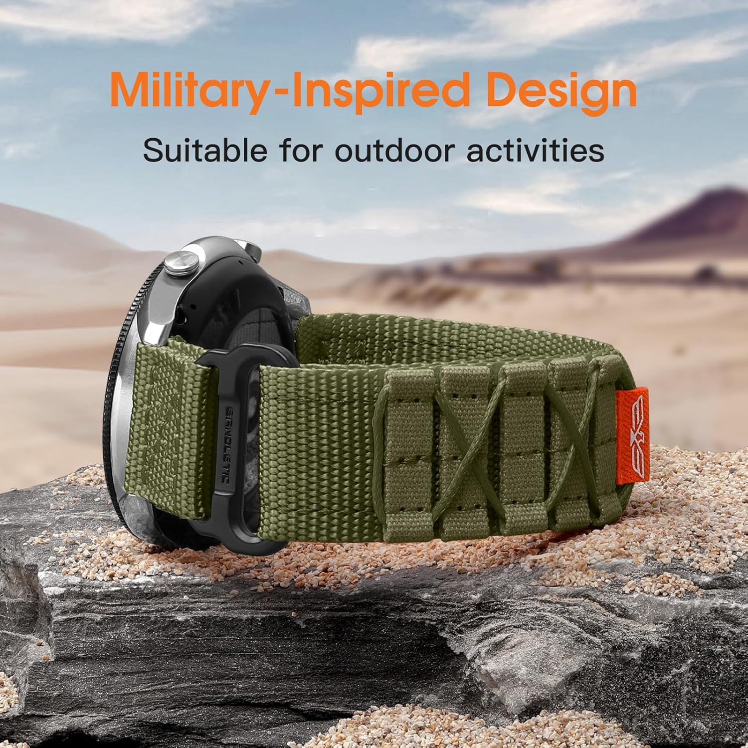 Correas de 0.866 pulgadas compatibles con Samsung Galaxy Watch 3 de 1.772 pulgadasGalaxy Watch 1.812 pulgadas SM-R800Gear S3 FrontierClassic, correa