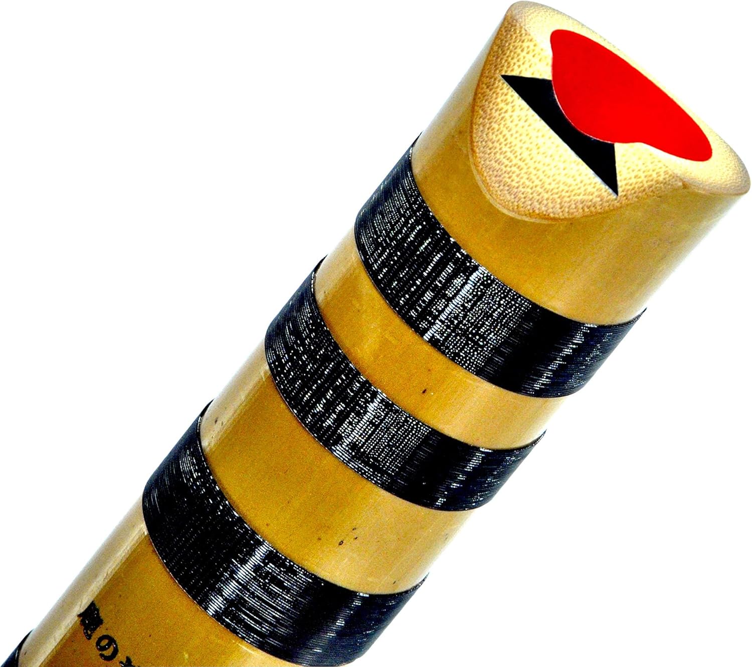Flauta pentatónica Shakuhachi con raíz de campana natural. KINKO-ryu 2.0 pies, 26.2 pulgadas Clave de C, calidad profesional, toca todas las