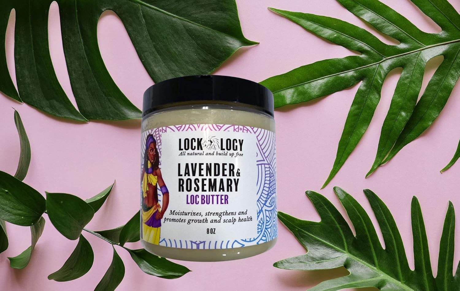 Loc Retwist Butter & Dread Wax Loc Butter For Growth – Lavender Rosemary All Natural & NO Build Up Loc Retwists Products by Lockology