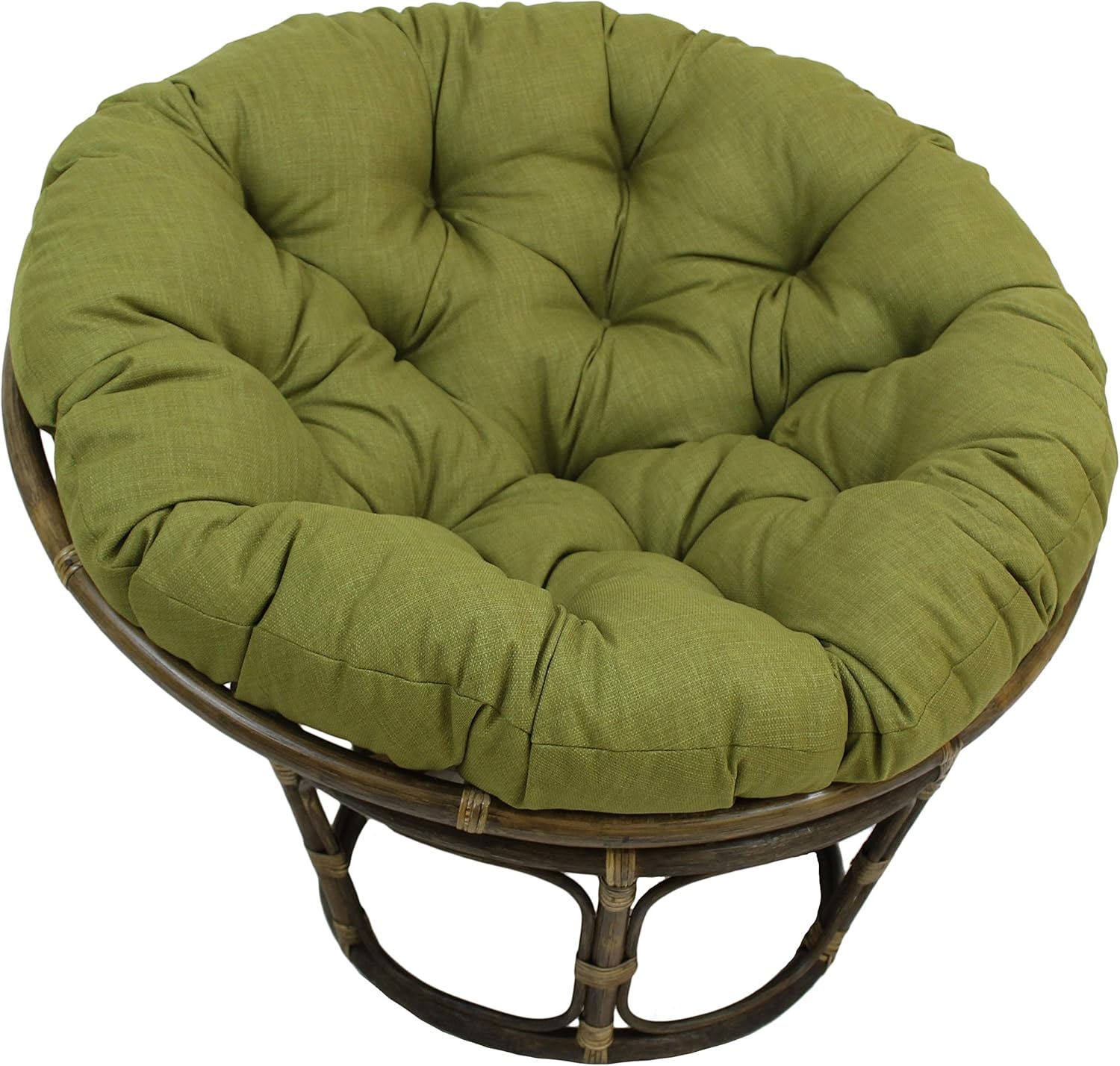Cojín Papasan de 52 pulgadas para interiores y exteriores (solo cojín) Cool Grey Specialty
