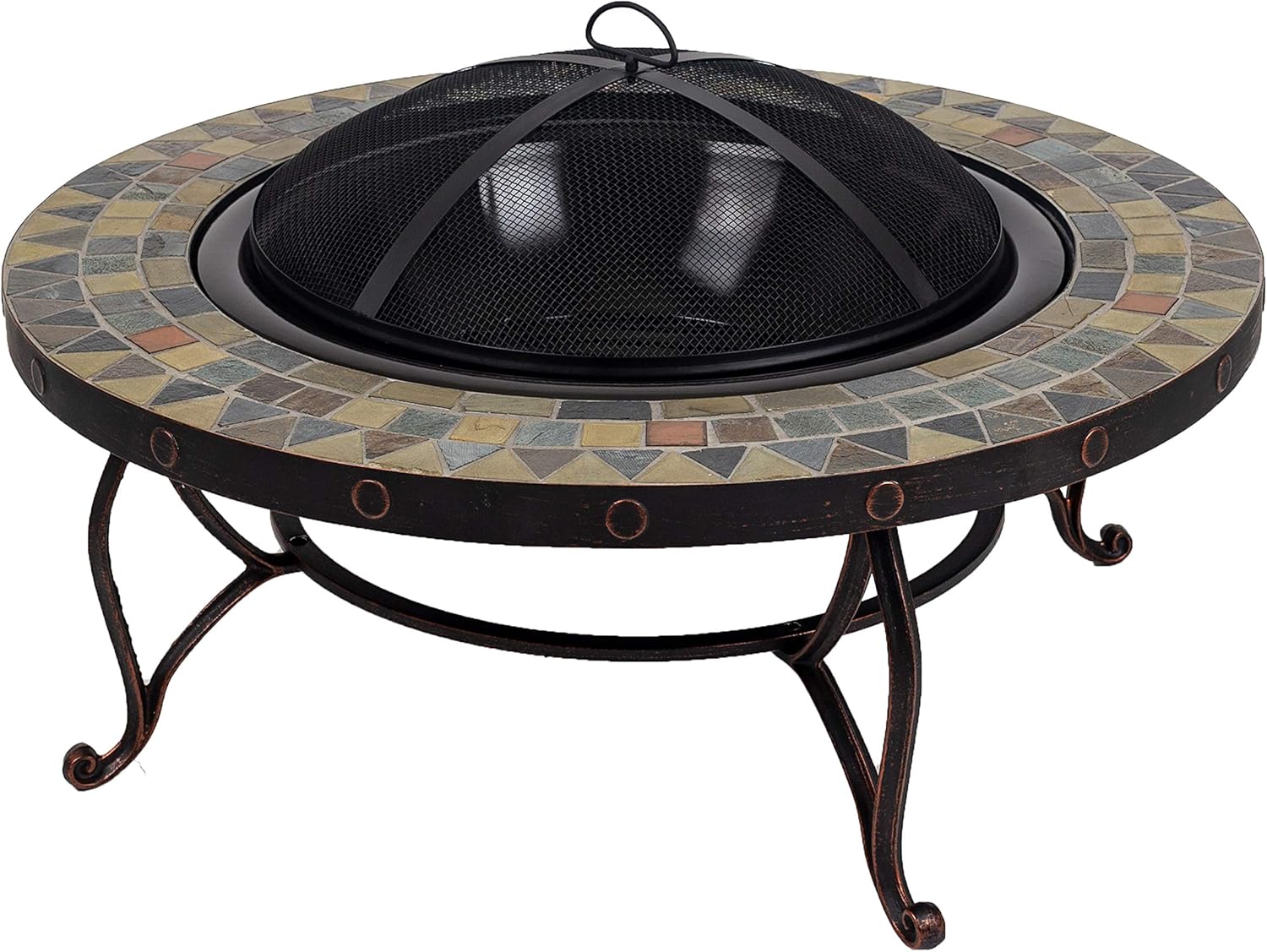 Pleasant Hearth OFW707RI hoguera, bronce frotado