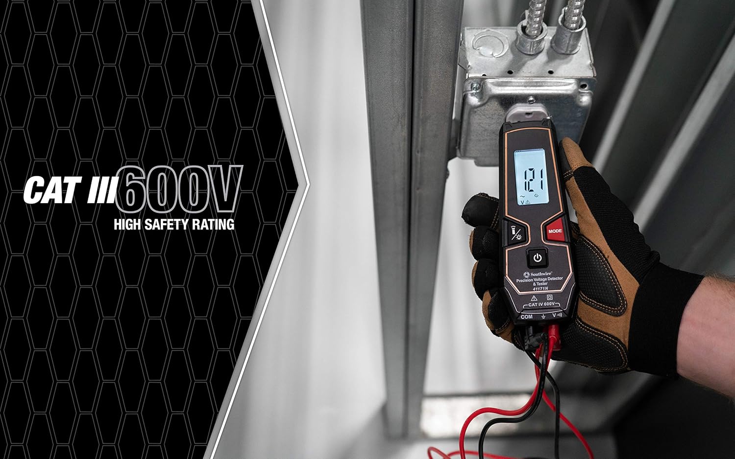 Southwire – Detector y probador de voltaje de precisión 65112140 41171N