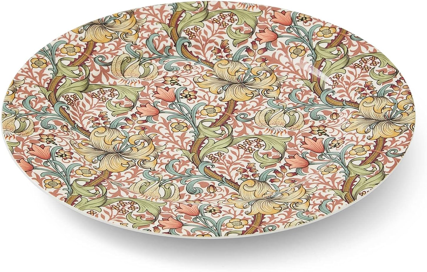 Morris & Co. – Platos de postre  Juego de 4 platos redondos de 8 pulgadas para postre, aperitivos y cena, hechos de porcelana fina, aptos para