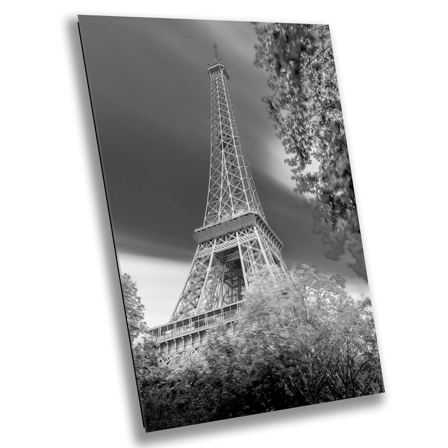 Eiffel Tower, Paris, France – PrintCanvasAcrylicMetal (Acrylic Print, 24×36 Inches)