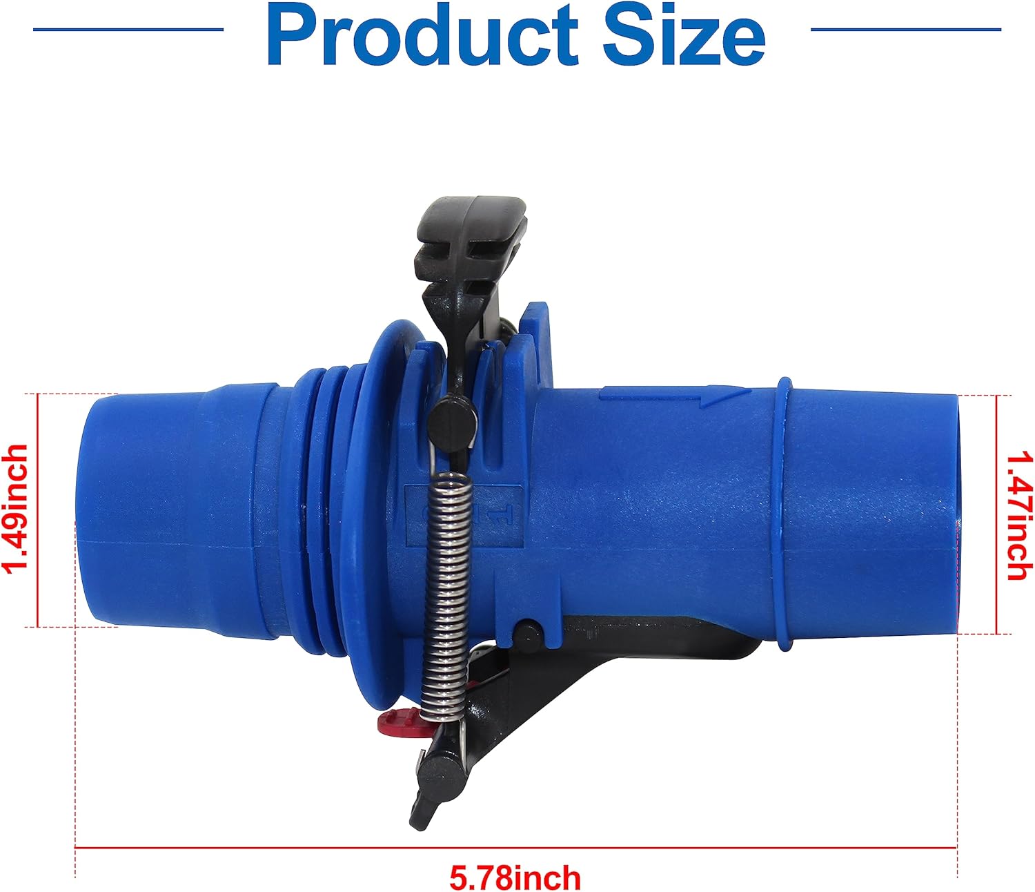 LUKYER Reemplazo de válvula de retención de flujo W60050 compatible con limpiador de piscinas Zodiac Baracuda