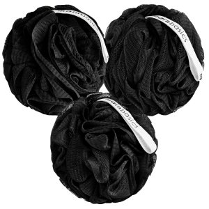 MainBasics Esponja de esponja para baño y ducha, esponja exfoliante corporal (juego de 3, color negro triple) MainBasics Esponja de esponja para baño y ducha, esponja exfoliante corporal (juego de 3, color negro triple)