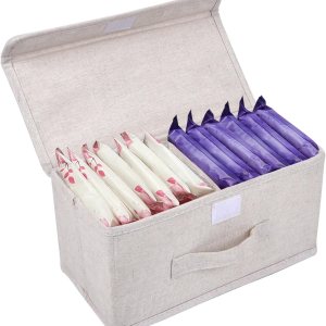 ChengFu Soporte de almohadilla para baño de mujer, servilleta sanitaria, almohadilla y soporte para tampón para baño, almohadilla de 2 ChengFu Soporte de almohadilla para baño de mujer, servilleta sanitaria, almohadilla y soporte para tampón para baño, almohadilla de 2