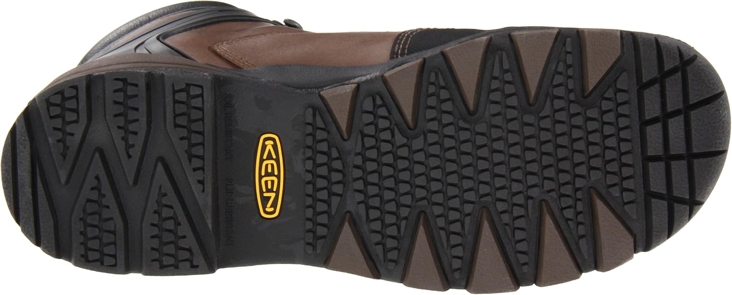 Keen Utility Louisville6 Int Met Cuero Impermeable Punta de Acero para Hombre