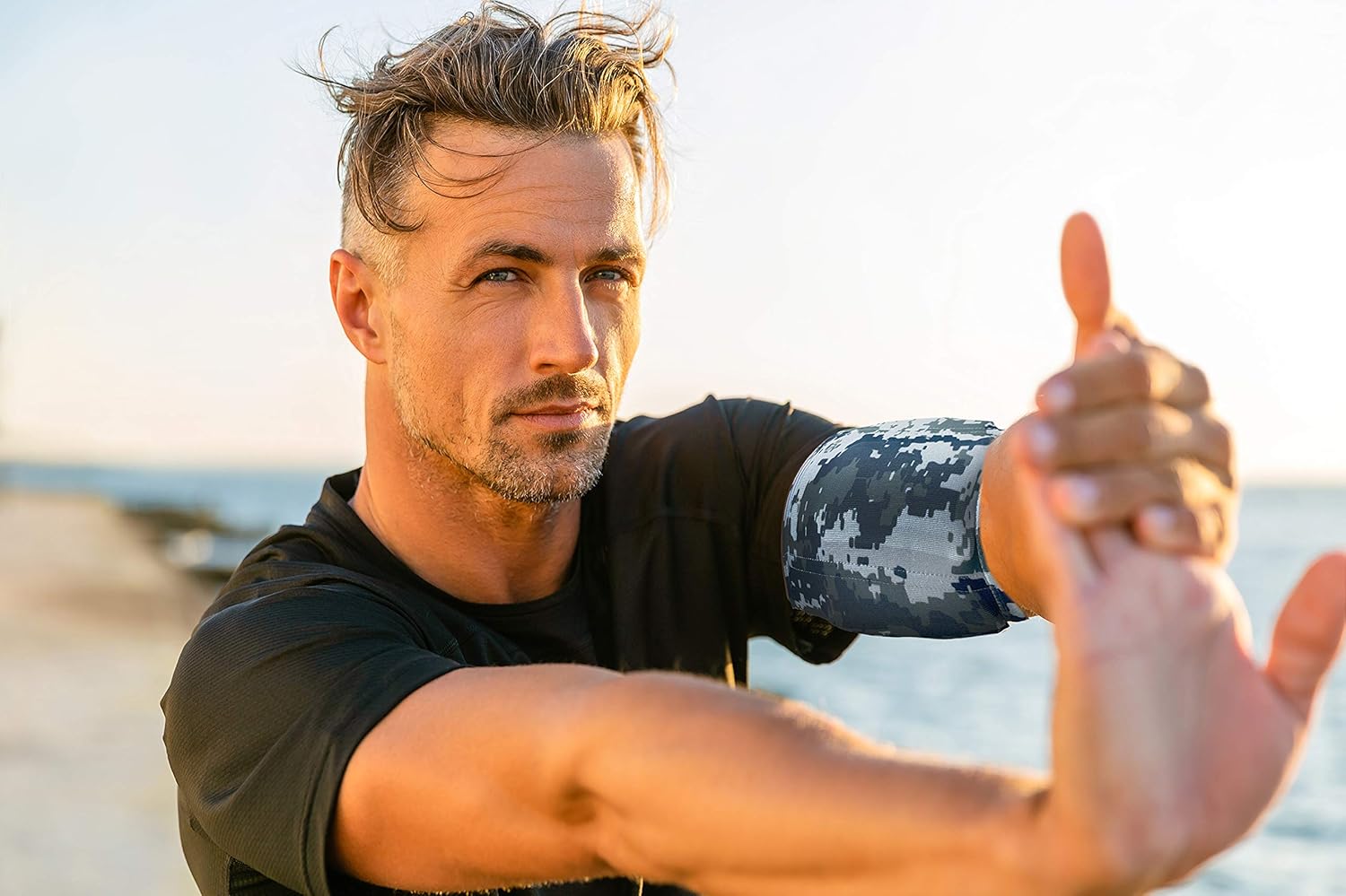 HurtSkurt Seal Team – Funda de gel de compresión 2 en 1 para terapia de calor y frío  Bolsa de calor y hielo sin arnés con tela elástica para dolor