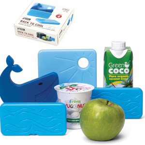 Monkey Business Back To Cool – Juego de bolsas de hielo, 4 bolsas de hielo reutilizables para loncheras y bolsas enfriadoras, colorida bolsa de Monkey Business Back To Cool – Juego de bolsas de hielo, 4 bolsas de hielo reutilizables para loncheras y bolsas enfriadoras, colorida bolsa de