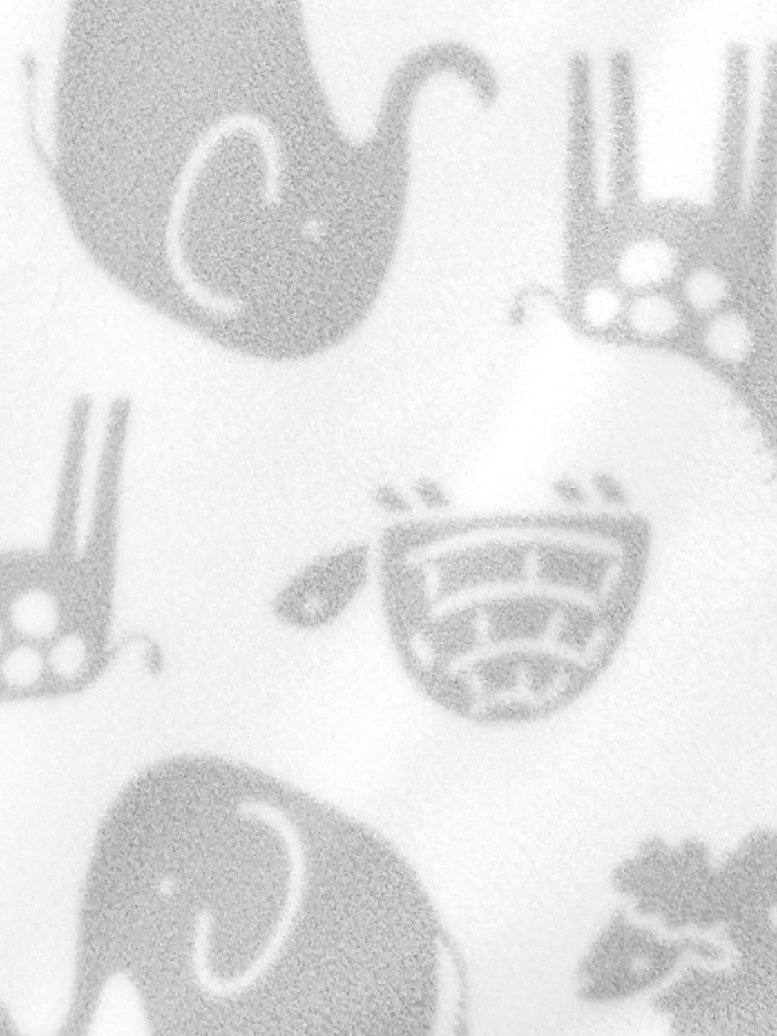 Simple Joys by Carter’s Manta unisex de microforro polar para bebés, paquete de 2