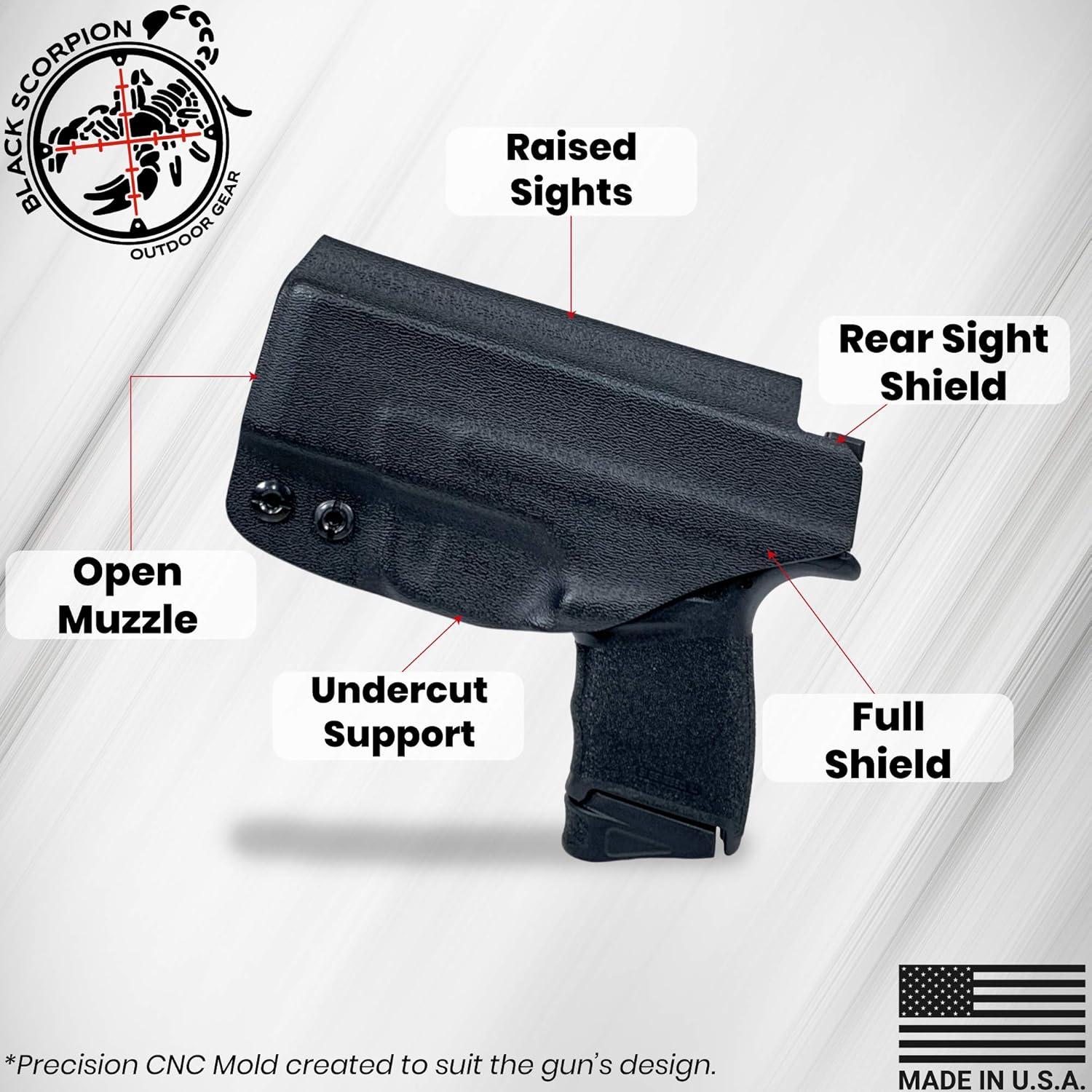 IWB – Funda de perfil completo para Beretta APX A1 Carry