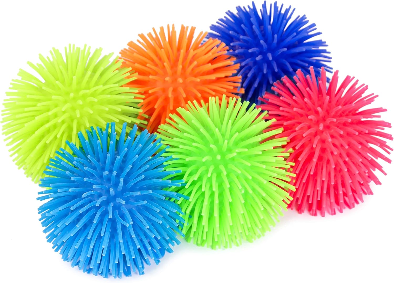 KELZ KIDZ Pelotas acolchadas grandes y gruesas de alta calidad para divertidos recuerdos de fiesta para niños, paquete a granel de 12 unidades,
