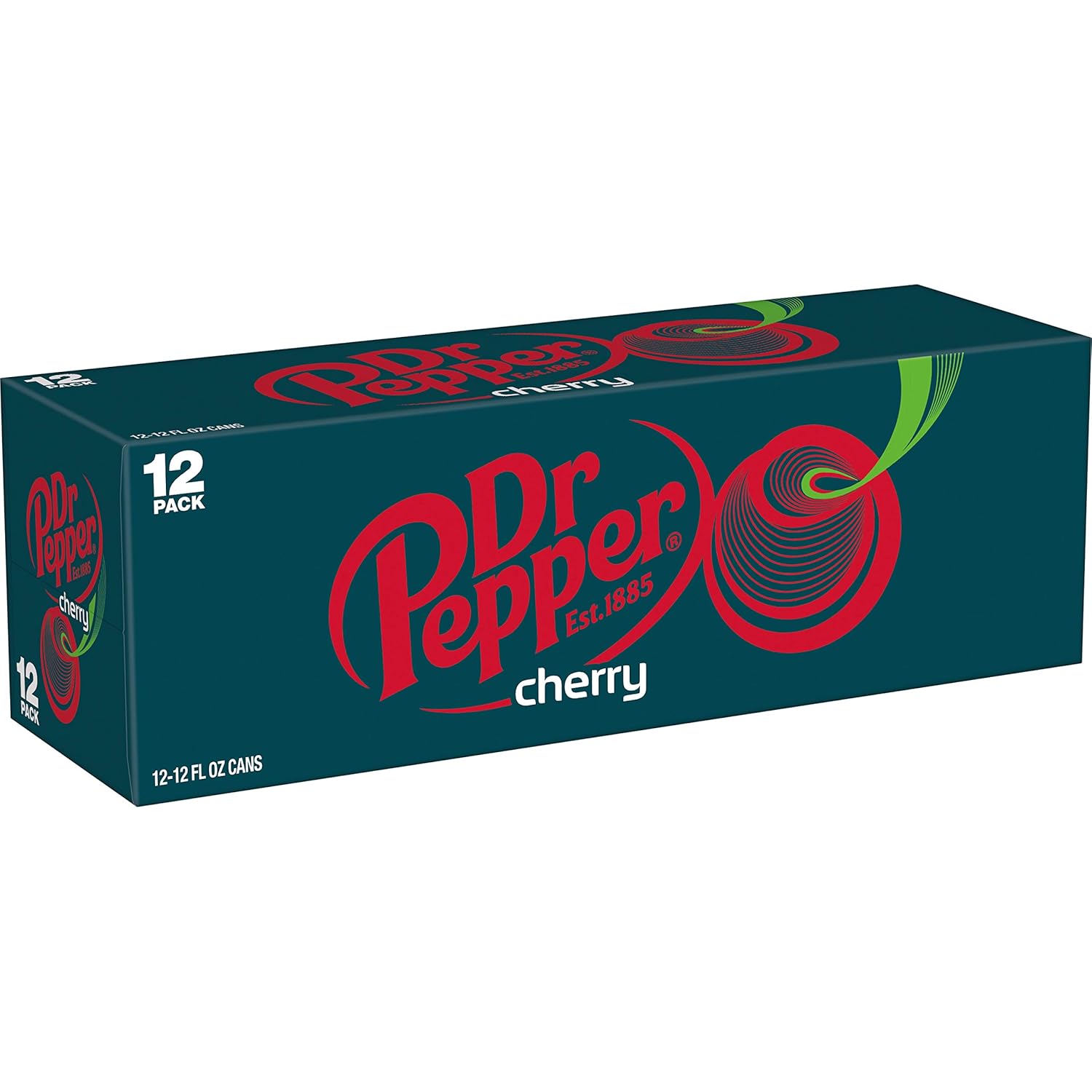 DR PEPPER – CEREZA, 12 onzas, paquete de 12
