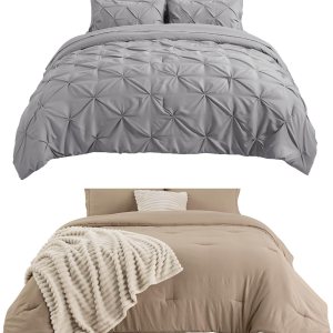 Bedsure Juego de edredón tamaño King de 7 piezas, juego de edredón tamaño King de 5 piezas. Bedsure Juego de edredón tamaño King de 7 piezas, juego de edredón tamaño King de 5 piezas.