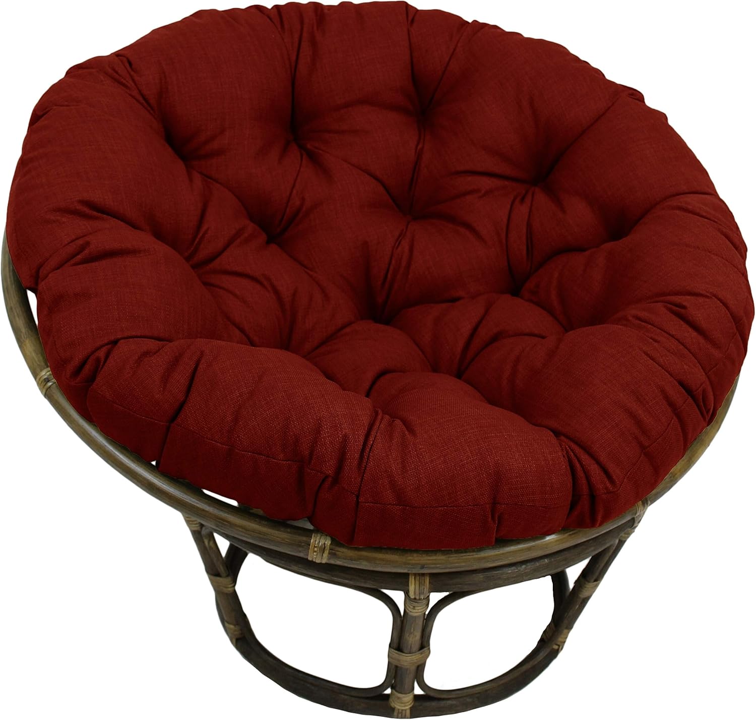 Cojín Papasan de 52 pulgadas para interiores y exteriores (solo cojín) Cool Grey Specialty
