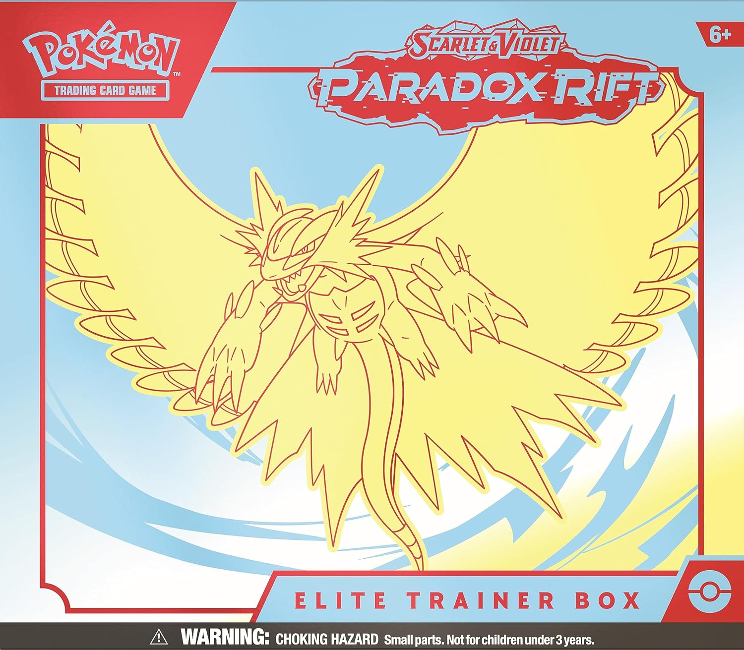 Pokémon TCG Caja de entrenador élite de Rift escarlata y violeta