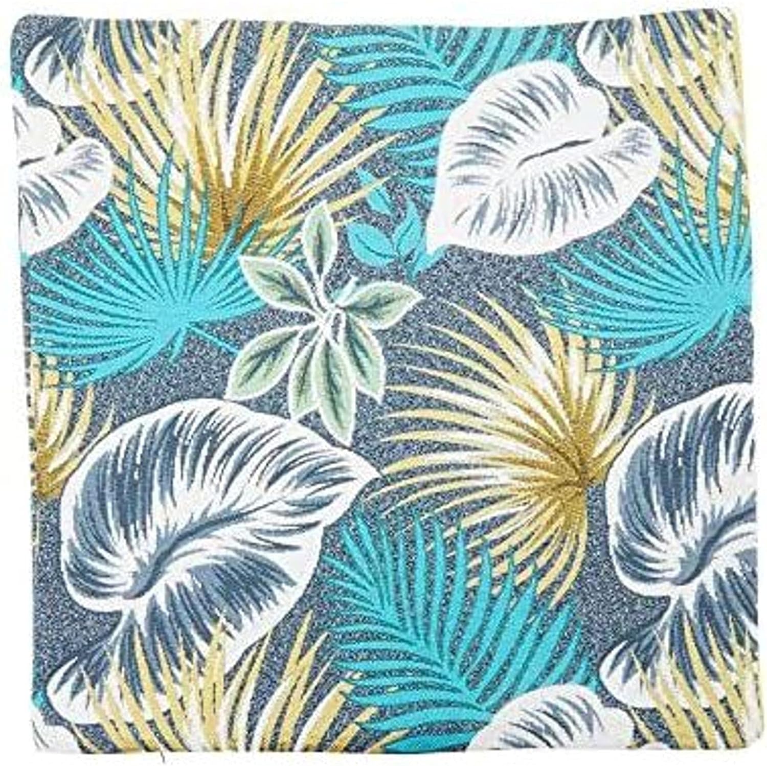 Okuna Outpost Fundas de almohada tropicales, decoración del hogar en la playa (17 x 17 pulgadas, 2 unidades)