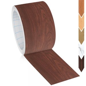 Cinta de reparación de grano de madera, parche de reparación de grano de cereza autoadhesiva de 2.4 pulgadas x 25 pies para mesas, sillas, zócalos, Cinta de reparación de grano de madera, parche de reparación de grano de cereza autoadhesiva de 2.4 pulgadas x 25 pies para mesas, sillas, zócalos,