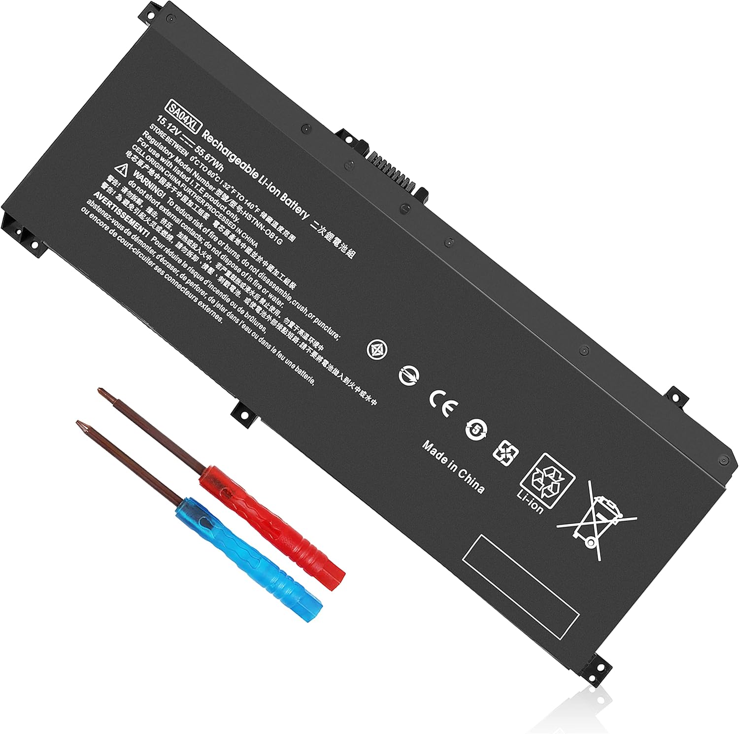 SA04XL – Batería para portátil compatible con HP Envy X360 15-DR 15-DR0010TX 15M-DS 17-CG HSTNN-OB1G HSTNN-OB1F HSTNN-UB7U HSTNN-LB8O L43248-421