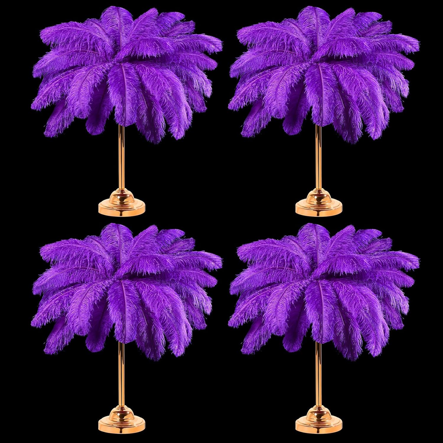 30 plumas de avestruz naturales grandes de 18 a 20 pulgadas a granel para centros de mesa de boda, centros de mesa, decoración del hogar, arreglos