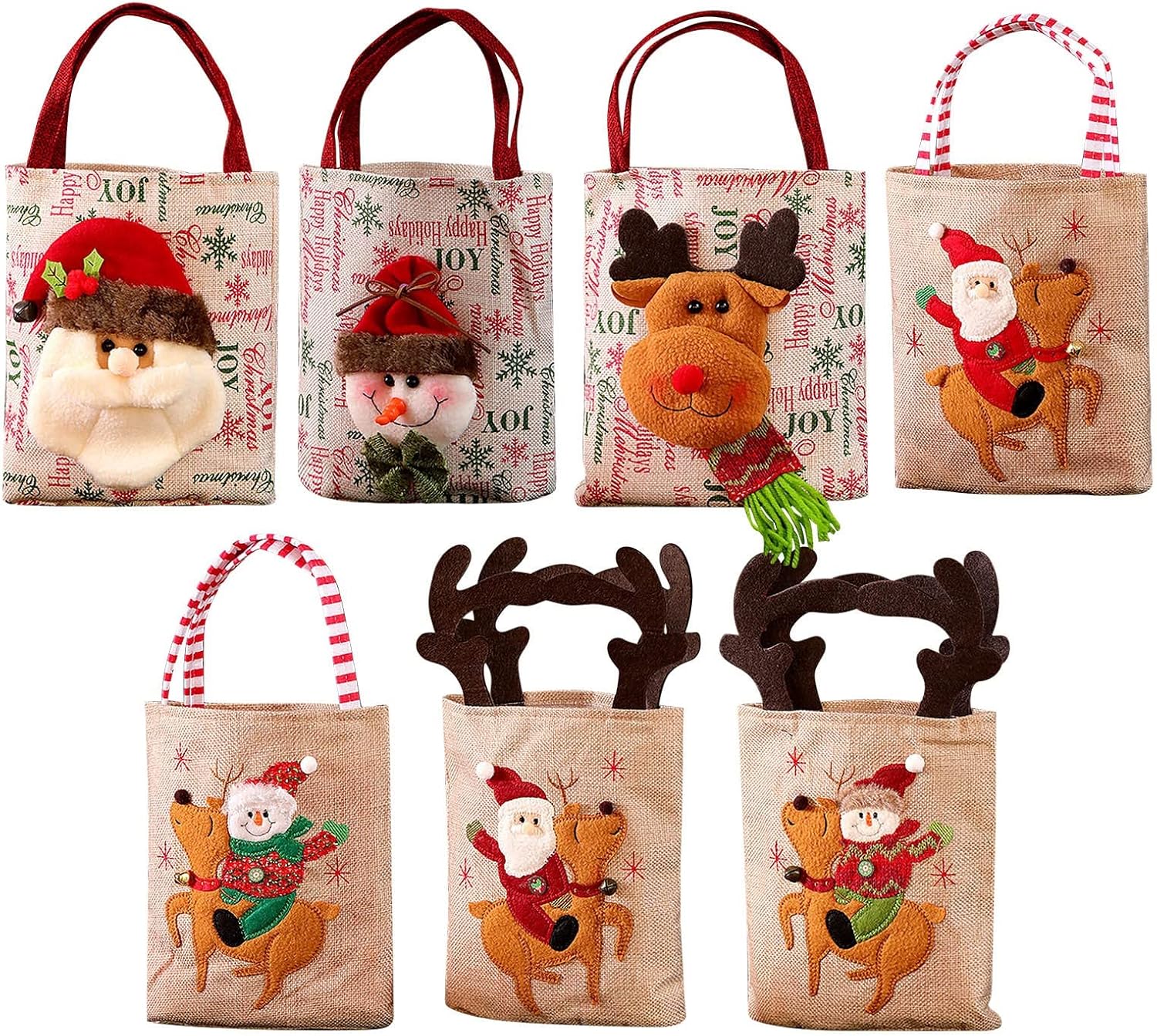 Cesta de lavandería Cesta de decoración de Navidad Bolsa de suministros de Navidad Centro comercial de hotel, librería de decoración para niños,