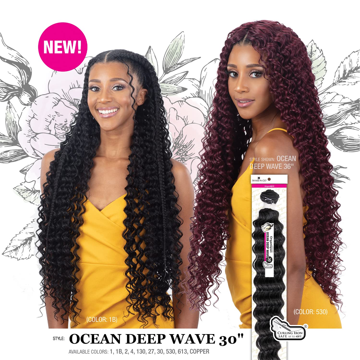 Milky Way Organique Mastermix Ocean Deep Wave 30″ (paquete de 1, 2)
