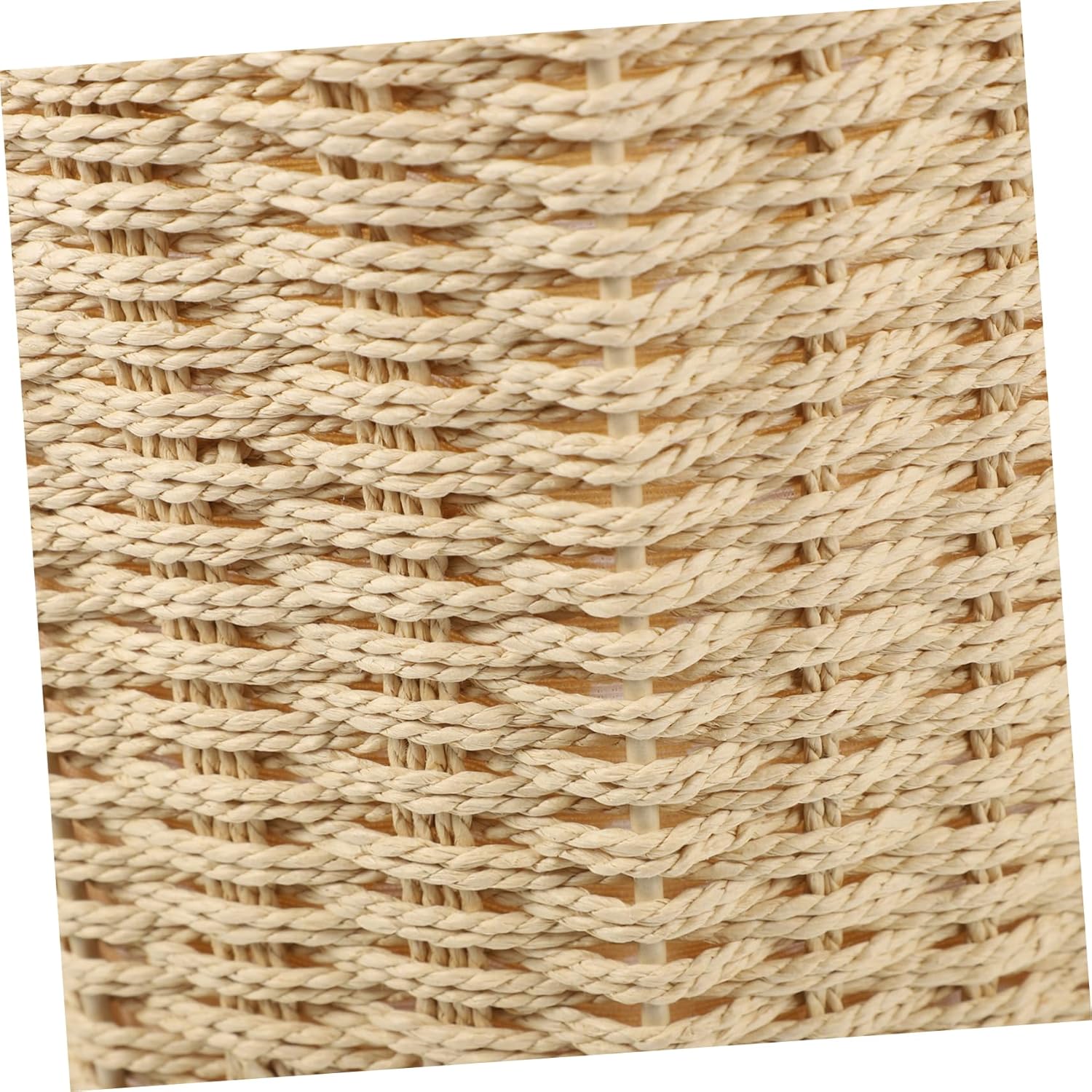 STOBAZA Cesta de basura de paja para tejer papeleras pequeñas cestas decorativas de cocina residuos de frutas cesta de almacenamiento de frutas de