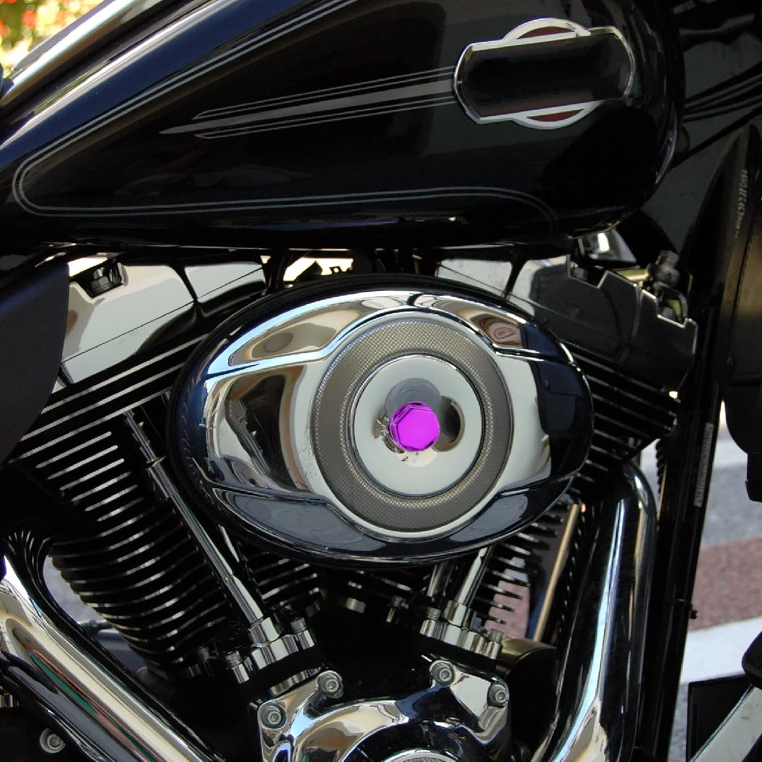 Motoforti 1 Unidades Tapón De Tornillo De La Motocicleta De La Motocicleta Tornillo De La Tuerca De Tornillo De La Tapa De La Cubierta De La Cubierta