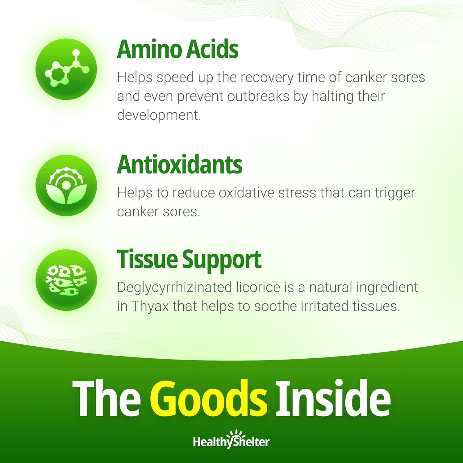 Desde el tratamiento para las aftas hasta las vitaminas para las aftas acaba de encontrar alivio para las úlceras bucales y las úlceras bucales. Use