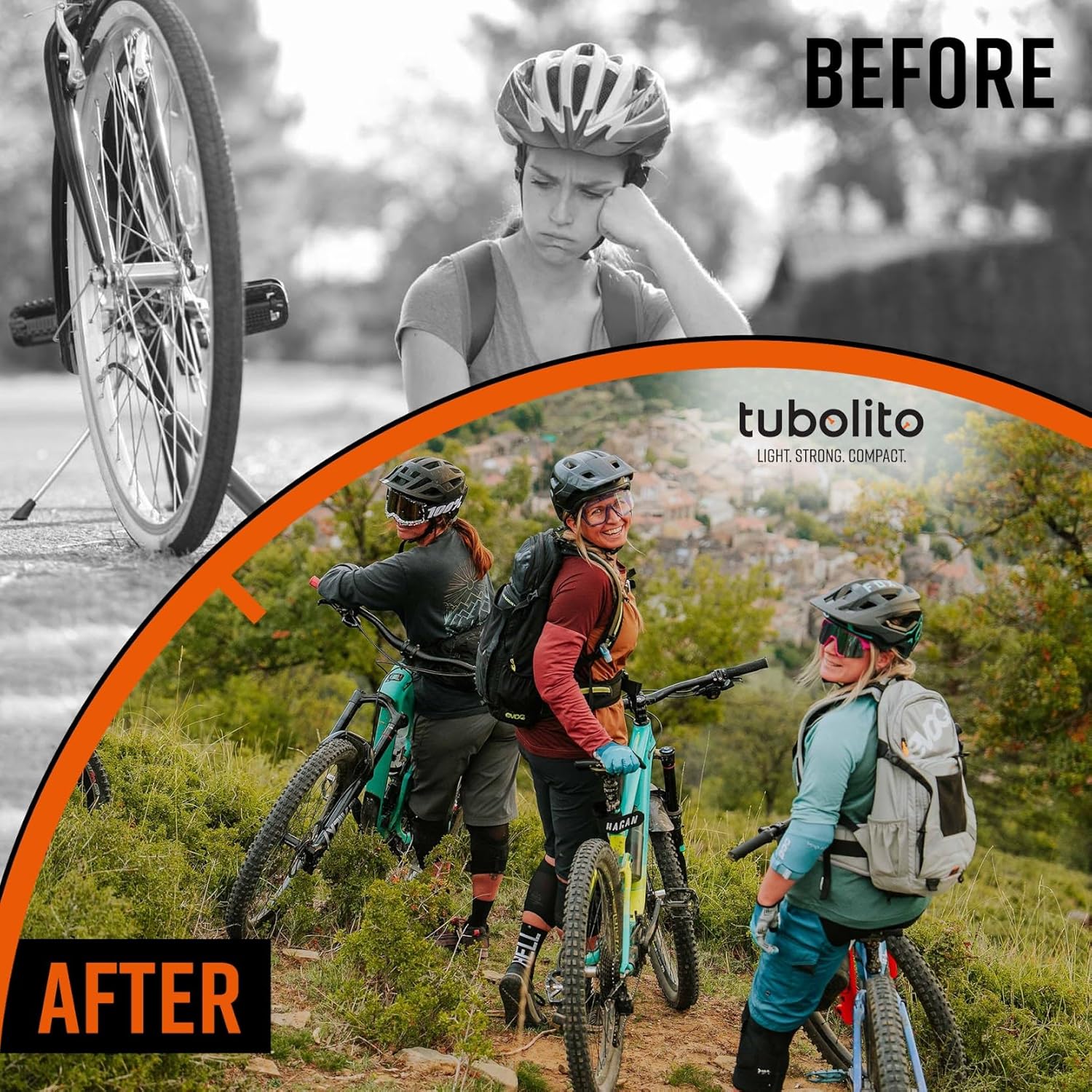 Tubolito – Tubo interior de bicicleta ultraligero MTB S-Tubo  Tubo de bicicleta de montaña Tubolito más ligero  Repuesto perfecto para sistema sin