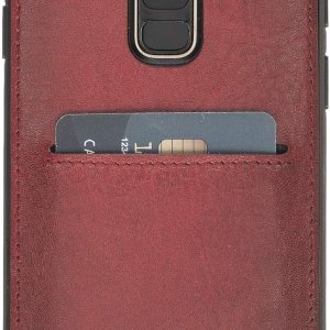 Venito Cosa – Funda de piel tipo cartera compatible con Samsung Galaxy S9 Plus, 6.2 pulgadas, extra segura, con cubierta trasera acolchada (rojo Venito Cosa – Funda de piel tipo cartera compatible con Samsung Galaxy S9 Plus, 6.2 pulgadas, extra segura, con cubierta trasera acolchada (rojo