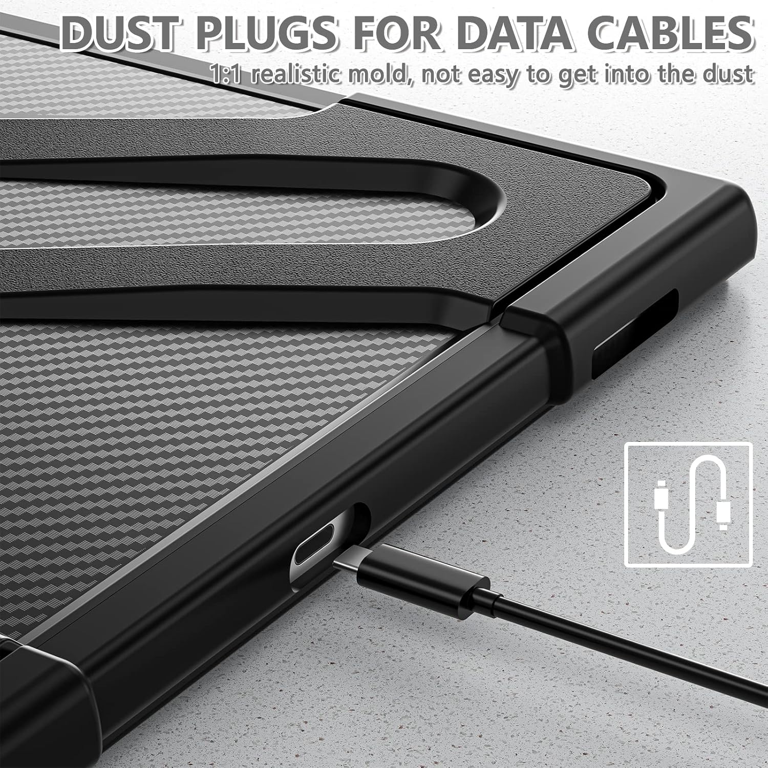 Funda para Galaxy Tab S8 Ultra de 14.6 pulgadas, S8 Ultra Tablet Funda de 14.6 pulgadas, Funda protectora a prueba de golpes con rotación de 360 y