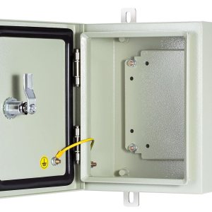 KWONONG Caja eléctrica impermeable IP65 para proyectos de interior y exterior, incluye placa de montaje y soporte de pared de 250 × 200 × 5.906 in KWONONG Caja eléctrica impermeable IP65 para proyectos de interior y exterior, incluye placa de montaje y soporte de pared de 250 × 200 × 5.906 in