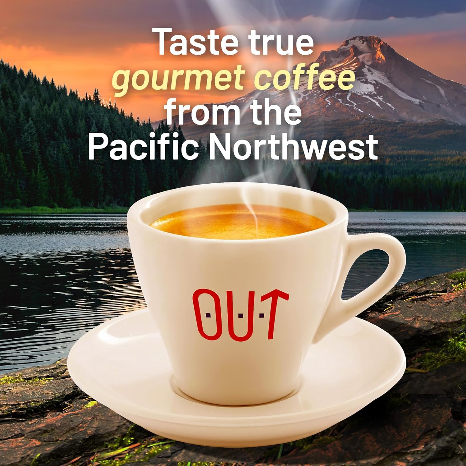 Uganda Coffee – Café orgánico de grano entero bajo en ácido, tostado medio gourmet, café 100% arábica de comercio directo, 2 libras