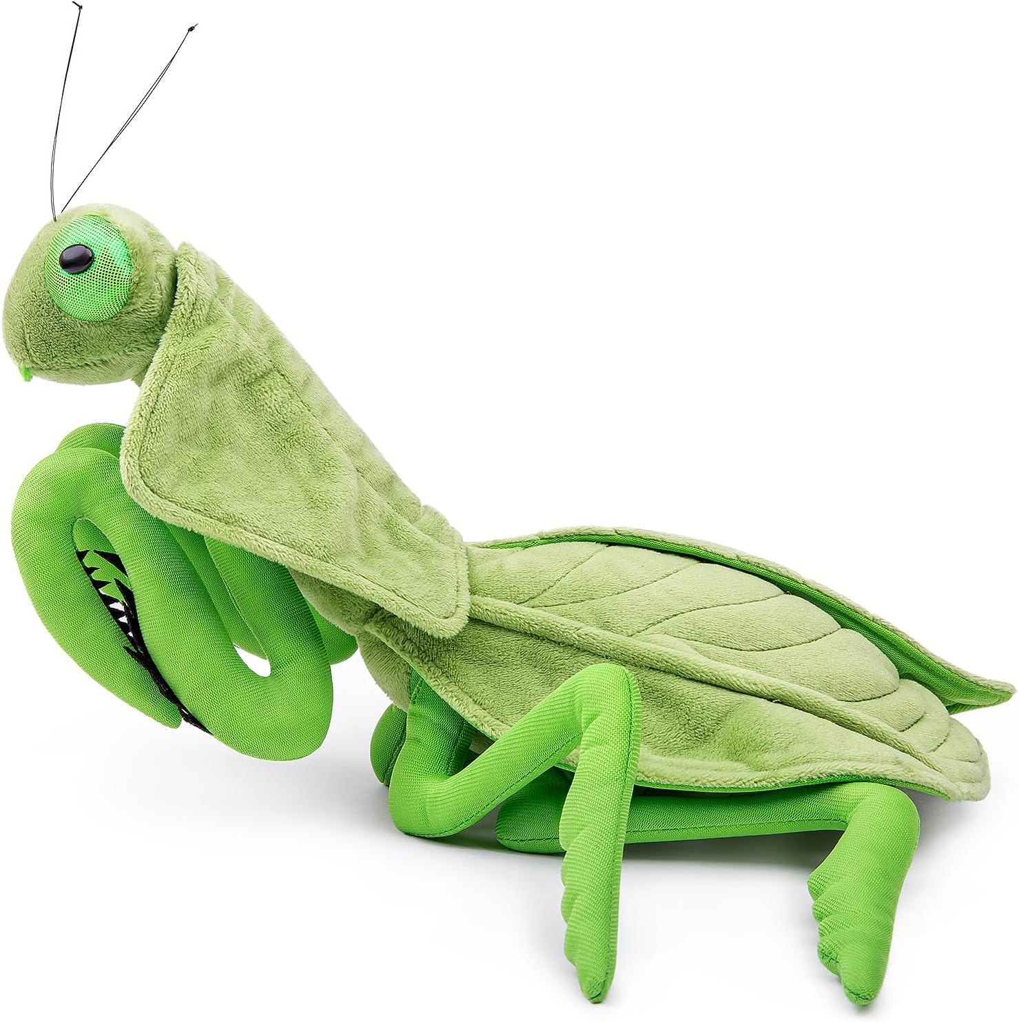 ZHONGXIN MADE Juguete de peluche de mantis de espada grande china de simulación, animal de peluche de mantis suave, juguete suave de 14 pulgadas