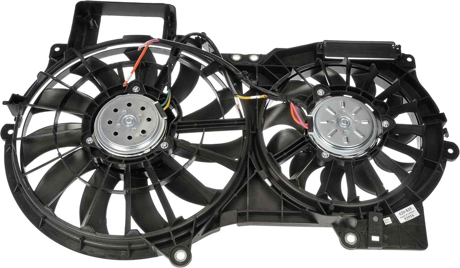 Dorman Conjunto de ventilador de refrigeración del motor 620-835 compatible con modelos seleccionados de Audi