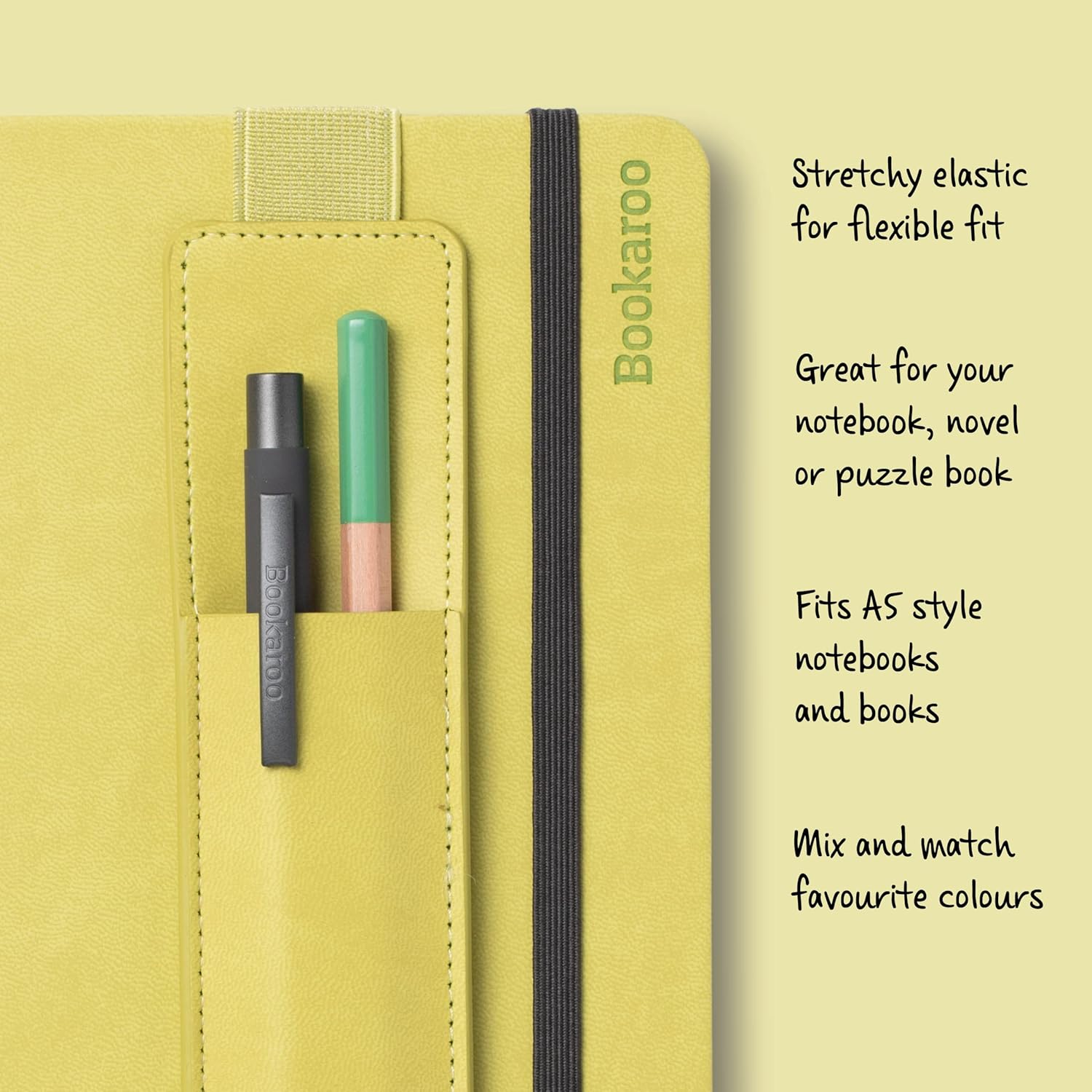 IF Bookaroo – Estuche para bolígrafos, Lima, Moderno