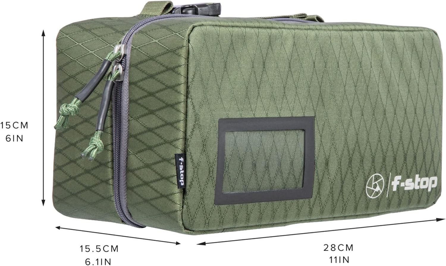 f-stop Funda acolchada grande para drones, protección de transporte resistente a la intemperie para drones compactos DJI Air, Mavic, Mini, Autel EVO